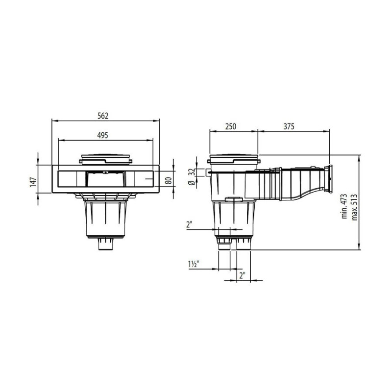 AstralPool Slim skimmer