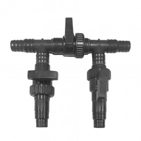 Trojcestný bypass 32/38 mm pre malé bazénové tepelné čerpadlá.