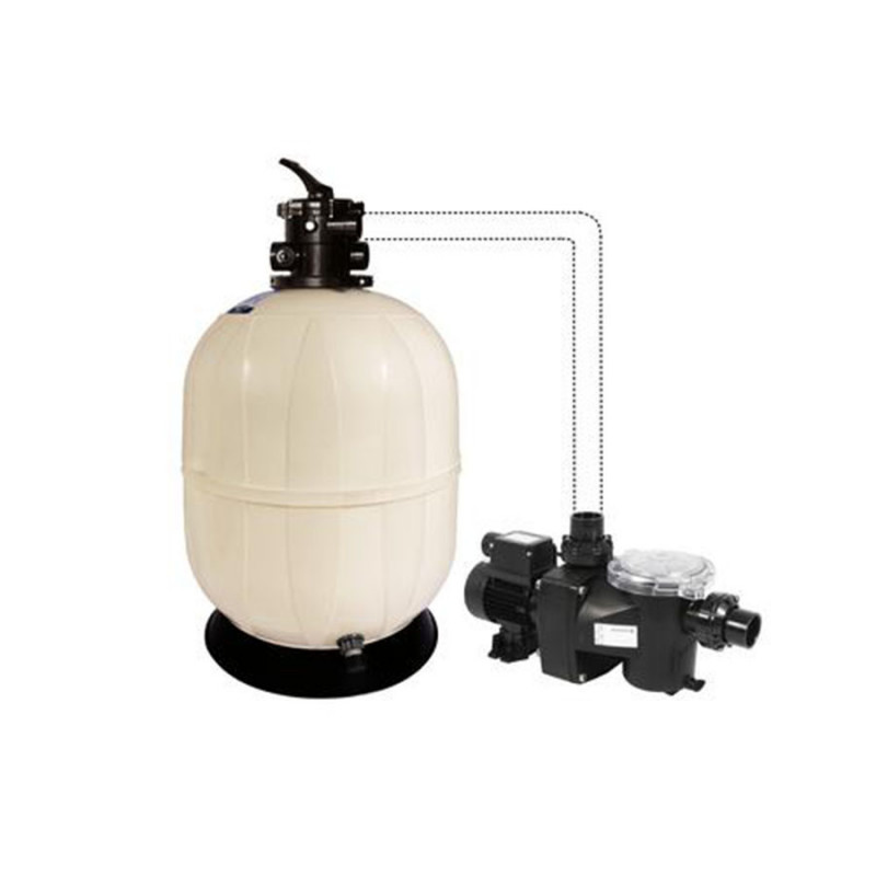 Bazénová filtračná sada s Aqauarius nádobou s horným 6 - cestným ventilom a samonasávacím čerpadlom FreeFlo.