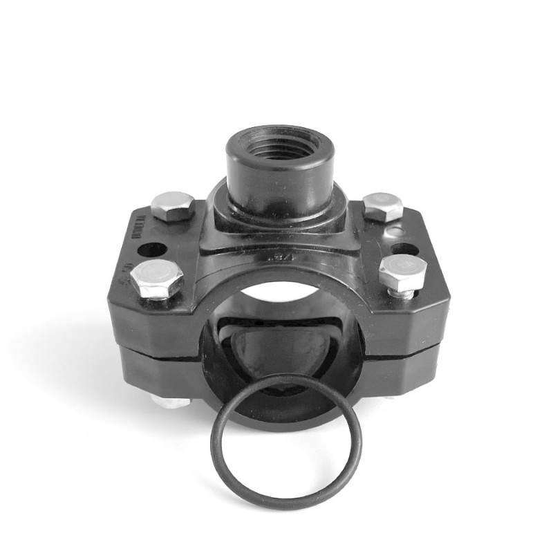 PP odbočková objímka pre 90 mm potrubie.