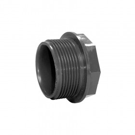 PVC zátka s vonkajším závitom 1/2".