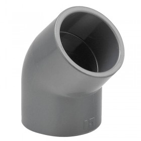 Koleno 45° , 63 mm lepenie/lepenie