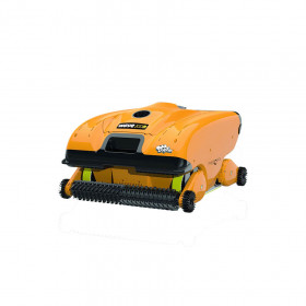 Aktívne kefy na oboch stranách vysávača Dolphin Wave 200 XL.