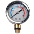 Nerezový glycerinový manometer - axiálne pripojenie.
