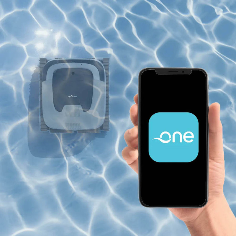 Nastavenie parametrov bazénového vysávača cez aplikáciu ONE.