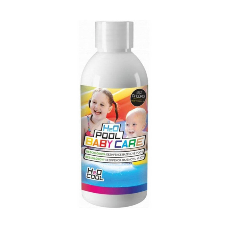 Detská bezchlórová dezinfekcia do bazéna - BABY CARE.