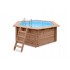 Celoročný drevený bazén Summer Joy od Abatecu.