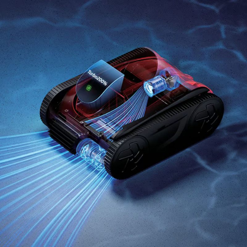 IGarden Fairland K120 PRO turbo technológia bazénového vysávača.