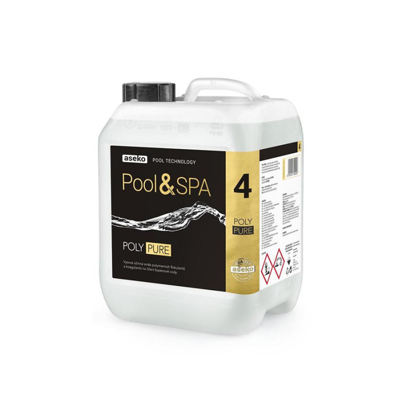 Aseko zmes Poly Pure 5 L pre automaty Asin Spa.