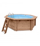 Celoročné drevené bazény